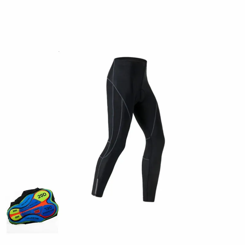 Pantaloni da ciclismo Indossare pantaloni con bretelle Pantaloni da bici con imbottitura in gel 20D di alta qualità Pantaloni da ciclismo estivi Uomo Ciclismo Bicicletta lunga da esterno 231109