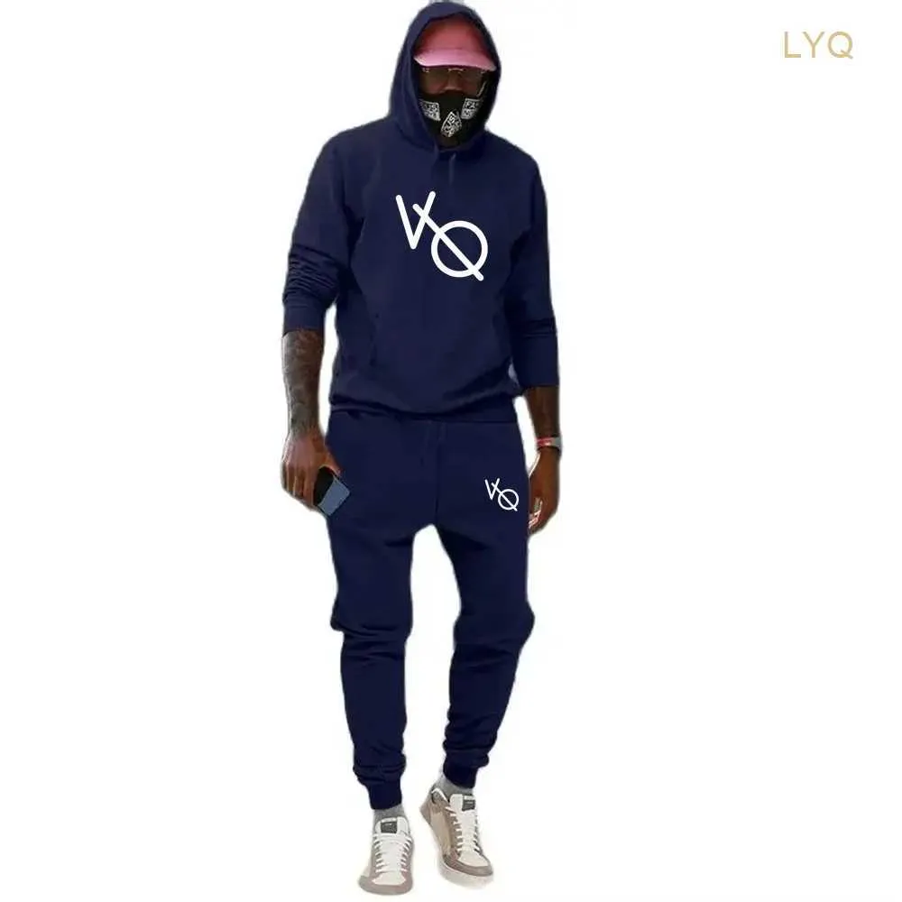 PEEX Mens Autumn Tracksuit Set VQ Hip Hop Graphic Print Plus Fleece Sporty And Rich Sweatshirt And Pants For Sportswear And Casual Wear From Lyq669 59.67 DHgate.Com