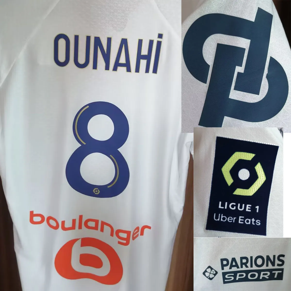 Collectable Souvenirs Player 2023 Ligue 1 OM Maillot Payet Alexis Rongier Under Guendouzi Soccer Patch Badge Printing