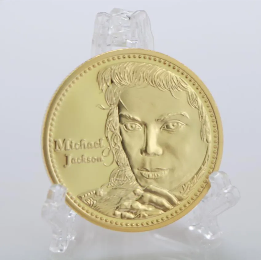 Sztuka i rzemiosło Michael Jackson Commorative Coin