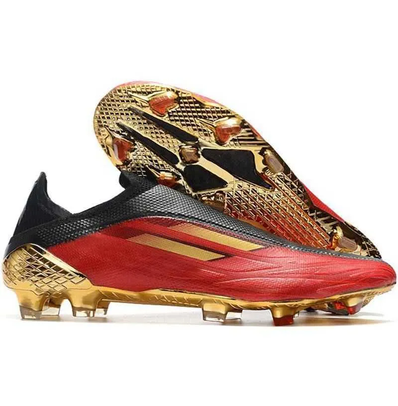 Mens Laceless X Speedflow Soccer Cleats Firm Ground Size 12 US 12