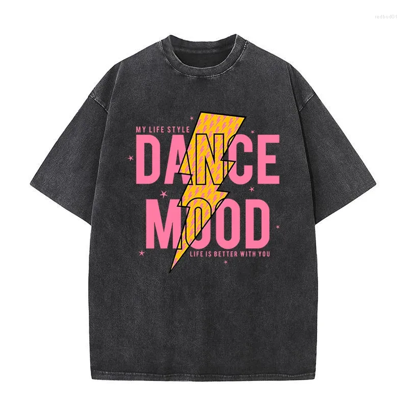 Męskie koszulki My Life Style Dance Mood Cute Menswear Cotton Tee Ubrania HARAJUKU T-shirty marka wysokiej jakości mody street męska tshirt