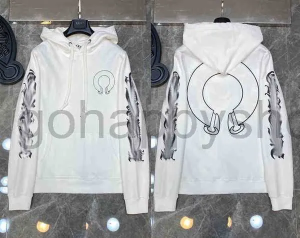 Designer Heart Hoodie Chromes Mens hoody Kläder Kvinnor Hoodies Hooded C Cross Flower Arm Front Printed Horseshoe Pocket Zipperxi6y 3Uvqk