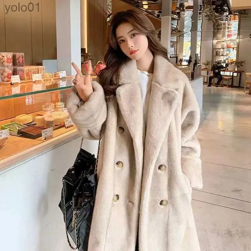 Femme faux fur coat sale