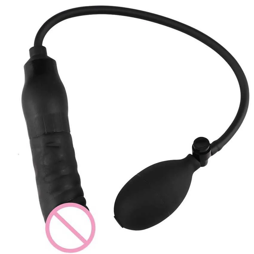 Sex Toy masseur produits pour adultes pour Anal extensible godemichet Anal Silicone s femmes hommes gonflable arrière-cour