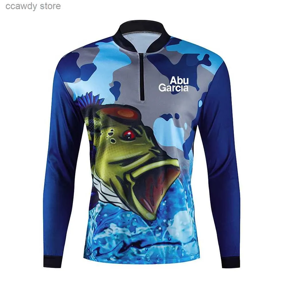Men's Hoodies Sweatshirts ABUGARCIA Anti-UV Fishing Clothing With Zipper  Quick Drying Sun Protection Fishing Shirts 2023 Men's Fishing Jerseys  T231109