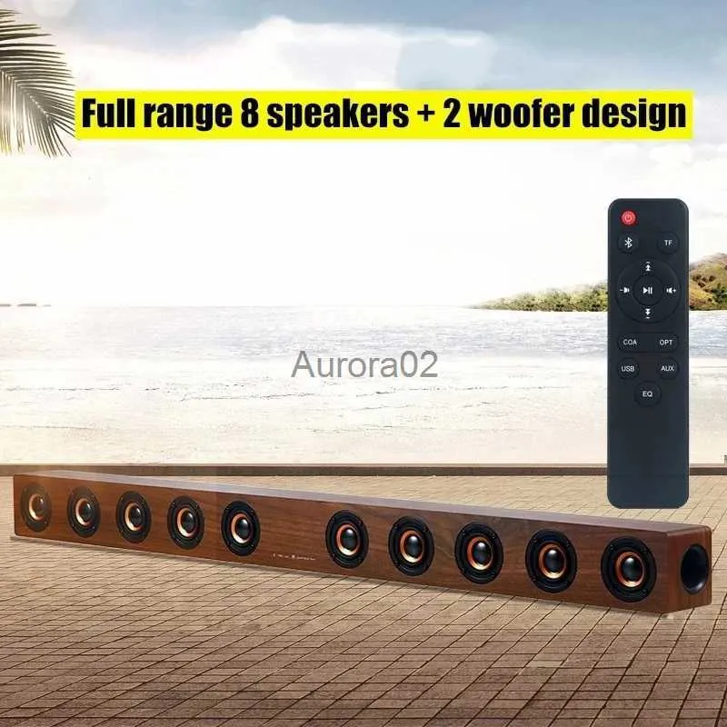 Computer-Lautsprecher 40 W Heimkino-Bluetooth-Lautsprecher Echo Wall Sound Blaster Eingebauter DSP-Chip TV Computer Soundbar Stereo-Subwoofer Musikzentrum YQ231103