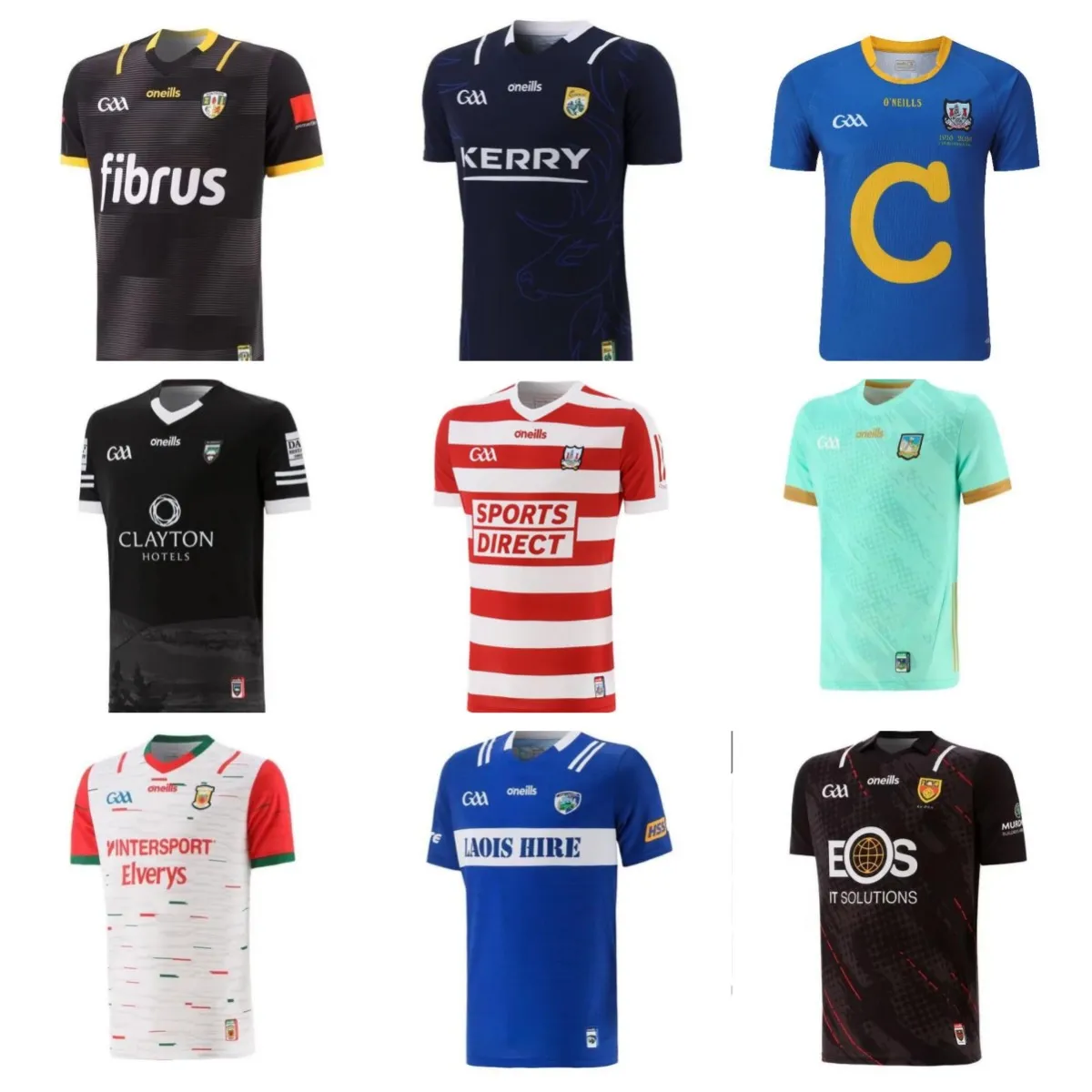 2023 New Limerick Cork Mio Rugby Jerseys 22 23 Top Down Louth Antrim Wexford Wicklow Laois MAYO