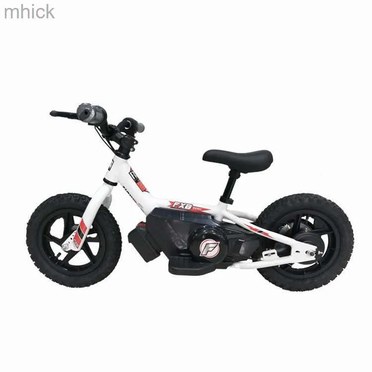 Cykelpedaler Ny design 12Inch Children Electric Balance Bike Aluminium Frame Balance Electric Bicycle for Kids M230410