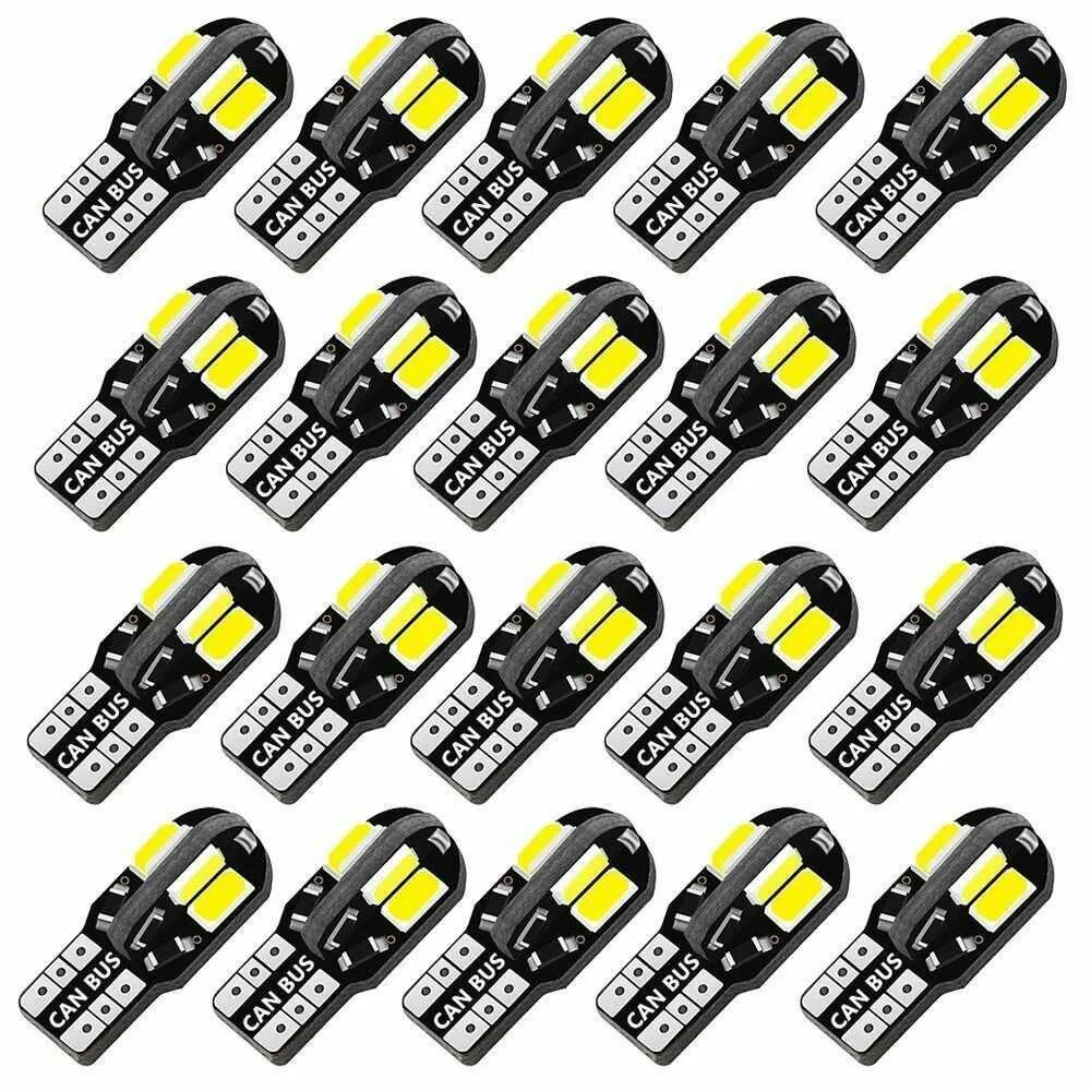 New W5W T10 LED Bulbs Canbus 5730 8SMD 12V 6000K 194 168 LED Car Interior  Lamp Dome Lights Parking Light Auto Signal Lamp From 1,54 €