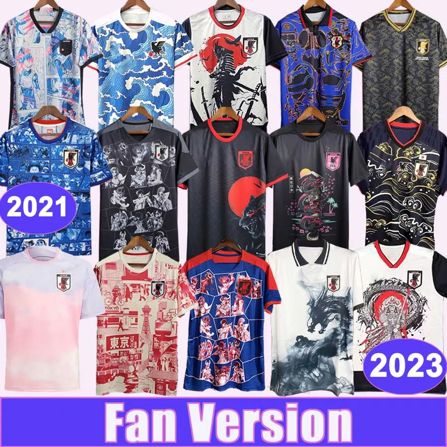 2023 Japan Mens Soccer Jerseys Special Osako Yoshida Nagatomo Shibasaki Harahi Minamino Kubo Wersja koncepcyjna Wspólna edycja piłka nożna