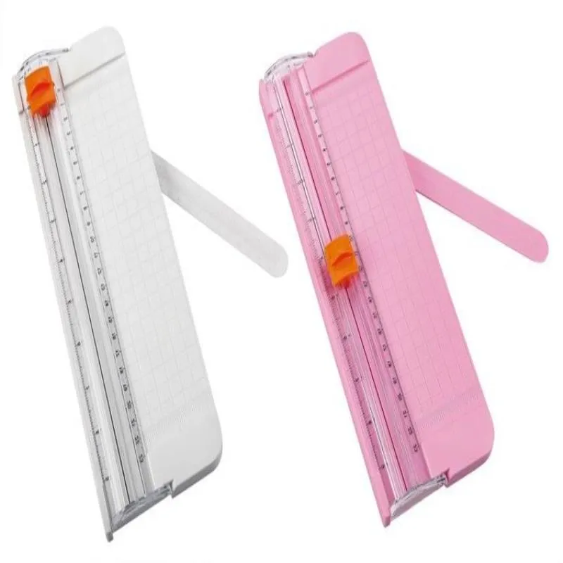 Freeshipping Portable Mini Scrapbooking Paper Trimmer Cutters Guillotine with Pull-out Ruler for Photo Labels Paper Cuttin Sxjke