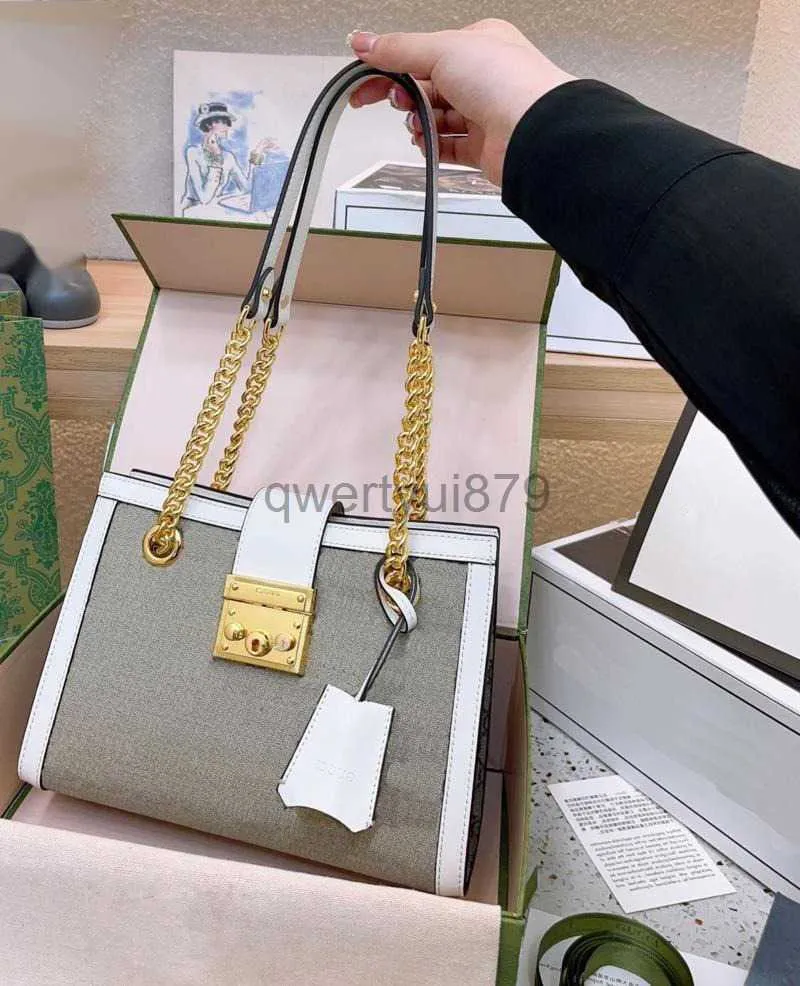 Umhängetaschen Classic Fasion Soulder Bag 2023 Top Designer Bag New Soulder Strap Bag Original Square Lock andbagqwertyui879