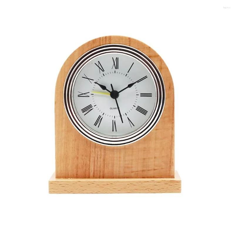 Tabel klokken houten wekker natuurlijk skip bureau horloge bewegingsmechanisme home decoratie verjaardag cadeau