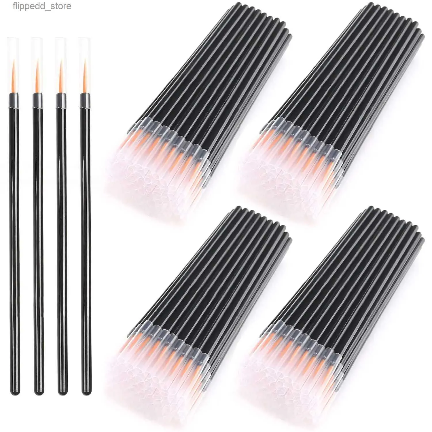 Pincéis de maquiagem 500pcs atacado descartável Eye Liner Wand Aplicador Cosméticos Pincel de Maquiagem Eye Line Lip Line Drawing Make Up Tools Q231110