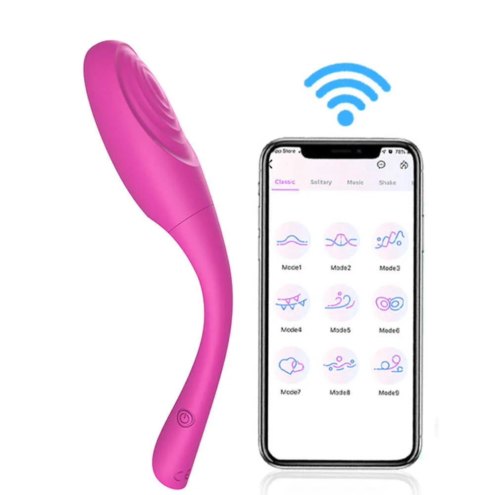Eggs 9 Speeds G Spot Massage Vibrator Wireless Bluetooth For Women APP  Remote Distance Control Dildo Female Magic Vibrating Egg 1124 From 20,34 €