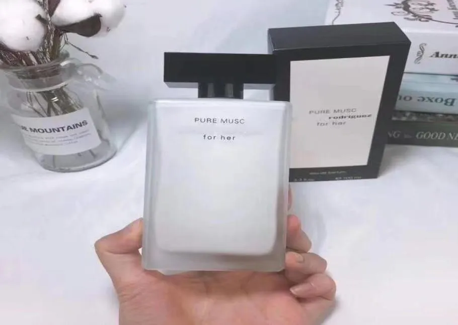 マン香水クローンフレグランス彼女のナルシスのための純粋な筋肉100ml edt edp eau de parfumスプレー魅力的なフレグランスウーマンパーティーウェディングparf2954504