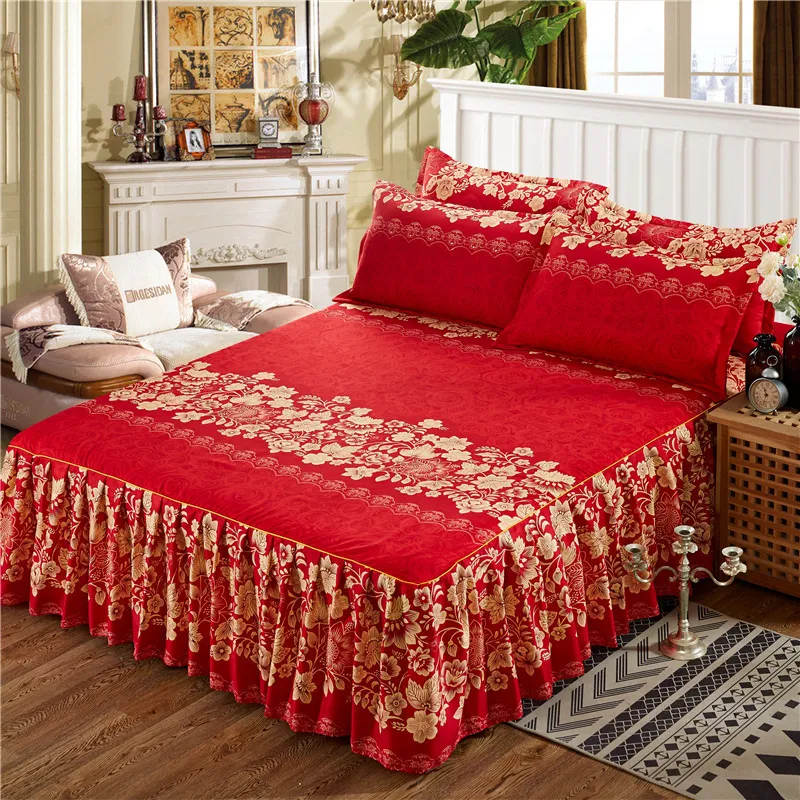 Non slip hotsell bed skirt