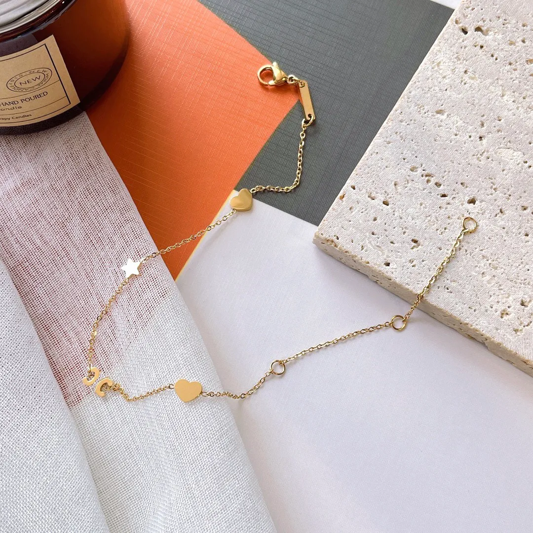 Desinger Cheville pour Femmes Diamant Pièce Été Chaîne En Acier Inoxydable Bijoux Accessoires De Mode Cadeau 18-25cm Réglable_voghion.com