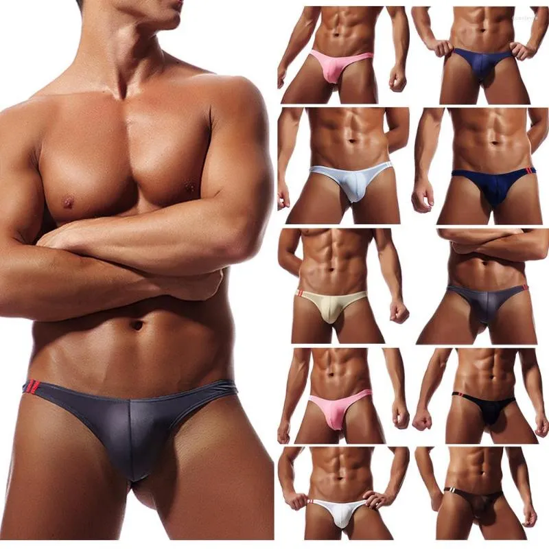 Mutande Meihuida 2023 Uomo Sexy Bikini da uomo Costumi da bagno Slip elastici Tanga perizoma Lingerie Intimo Tangas