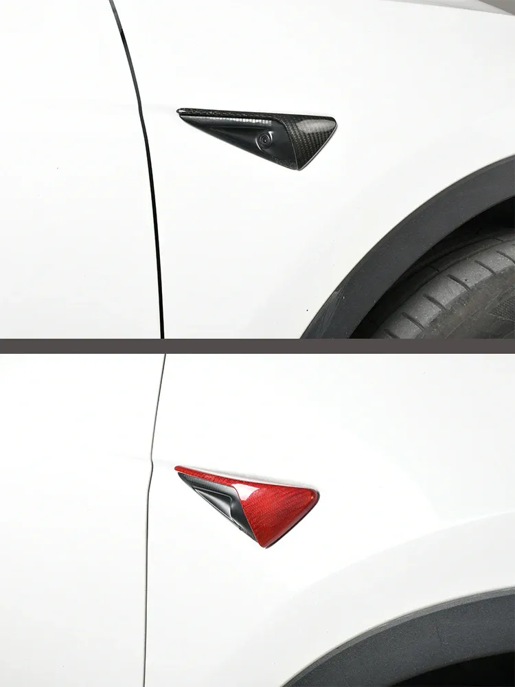 Premium Carbon Fiber Side Camera Covers - Enhance & Protect! Shop Now ...