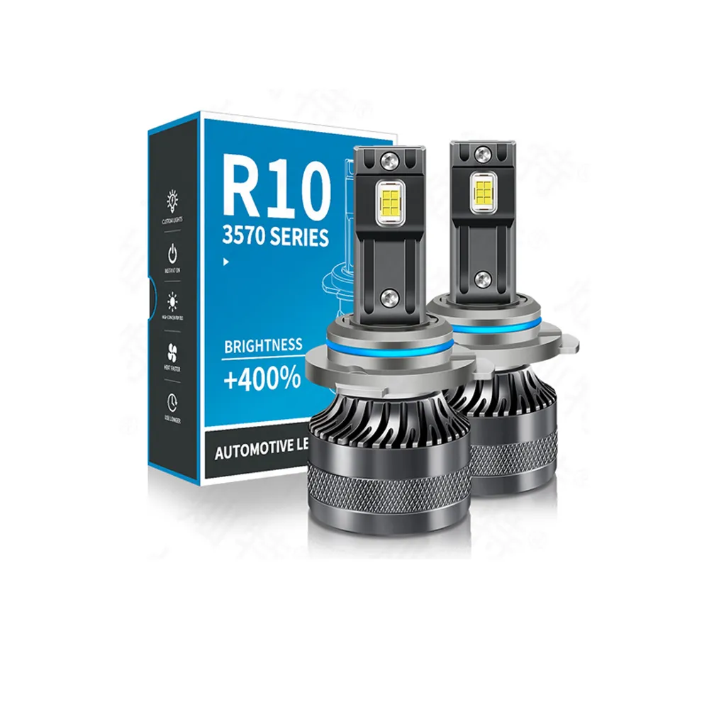 Kit De 2 Ampoules LED Pour Phares Voiture - H11, H4, H1, H3, H8, HB1, HB3 - Longue Durée