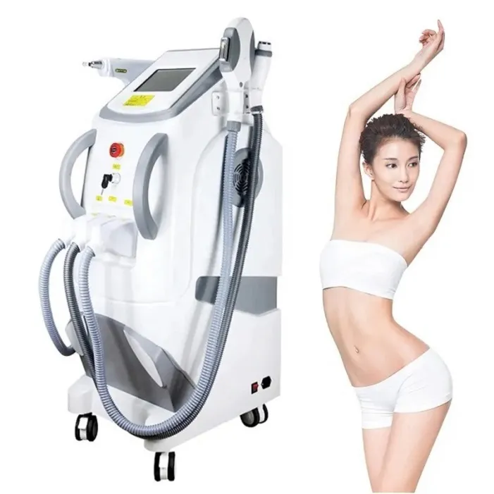 1064NM IPL 3 W 1 laserowe usługi usuwania ekspresu Piękna Epilator ND YAG Laser Body Tattoo Remover Carbon Laser Peel Maszyna