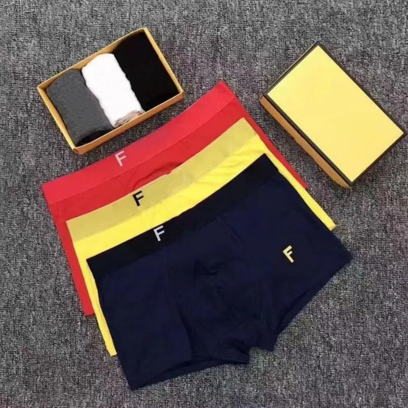 Designer herrboxare underkläder sexig klassisk svett wicking mäns casual shorts mjuka andningsbara underkläder