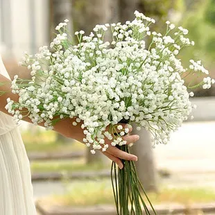 53cm gypsophila baby&#039;s breath artificial PU flower Plant Home Wedding Decoration decorative flowers bridal bouquet decorat