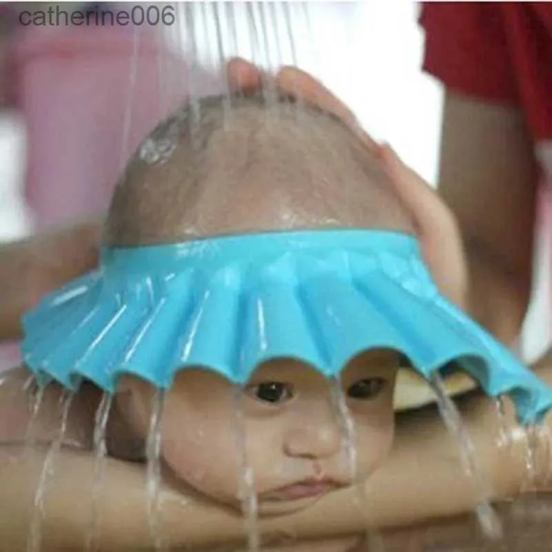 Cuffie per la doccia Baby Bambini Bambini Shampoo sicuro Cuffia per doccia Baby Shower Proteggi gli occhi Paraspruzzi resistente all'acqua Scudo per il lavaggio dei capelli per neonatiL231110