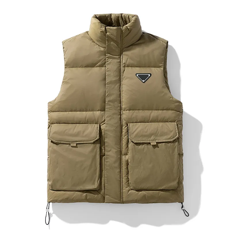 Autumn Winter Ultra Light Warm Leisure Buitenpaar Mouwloze down jas Vest Mencoat Jacketstop