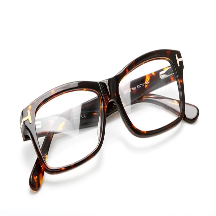 Hele-Frame Tom 5146 Merk Brillen Grote Frame Bril Frames Vrouwen Retro Bijziendheid Bril met Originele Case238I