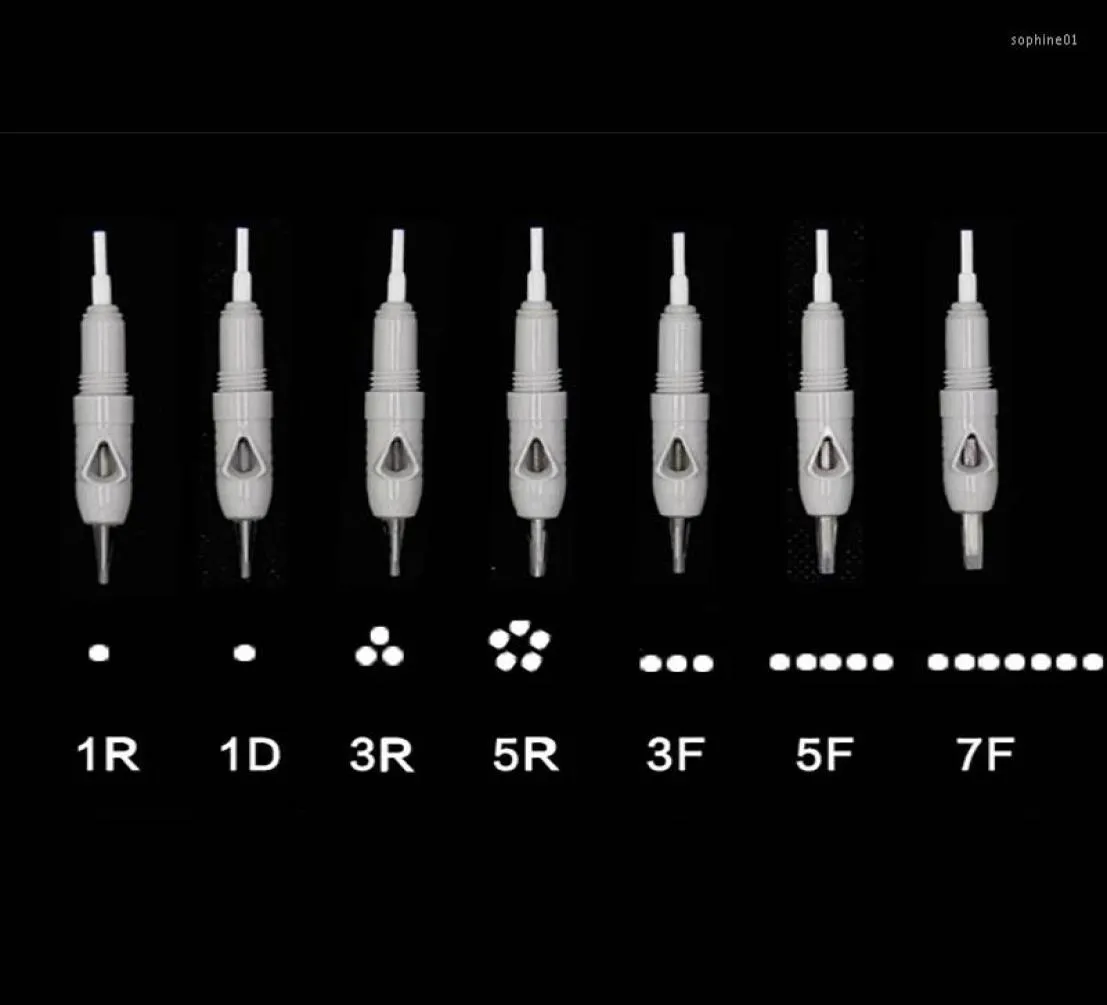 Aiguilles de tatouage 50200 pièces Microblading cartouche aiguille pour Charmant dispositif maquillage Permanent Machine stylo 2022 Charme Princesse5189084