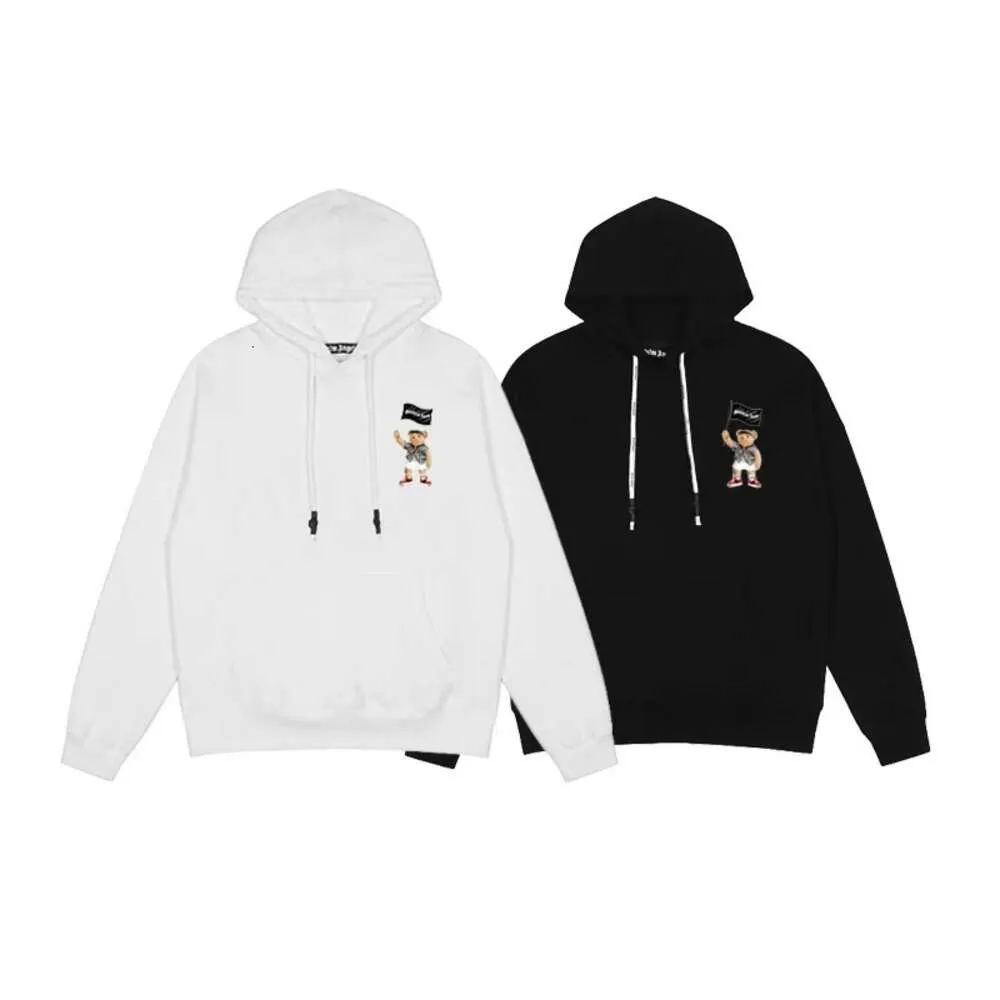 Designer PAluxury brand clothing Tide palm Angel pirate bear flag English Hoodie men's and women's hip hop Jacket