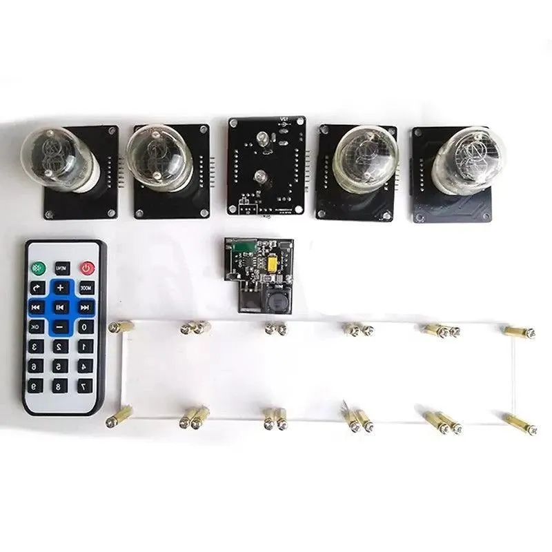 Glow Clock Kit - 4/6 Bit Nixie Tube Alternative, Remote Control ...