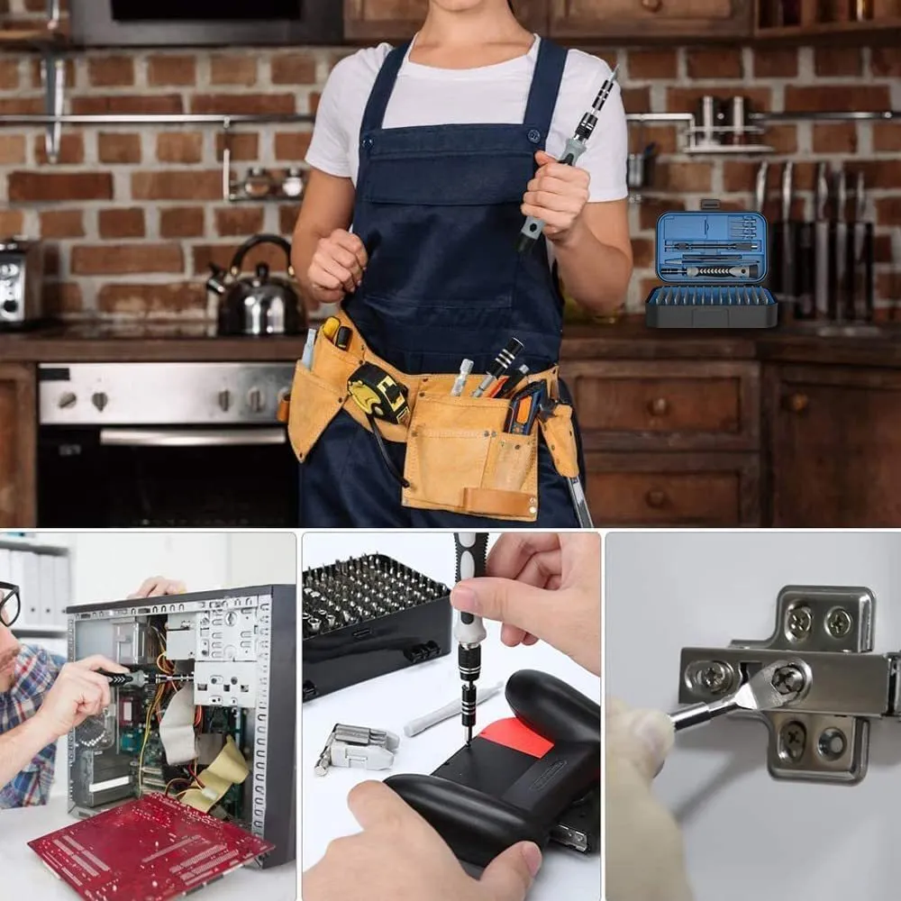 Upgraded Precision precision screwdriver set - 130 in...