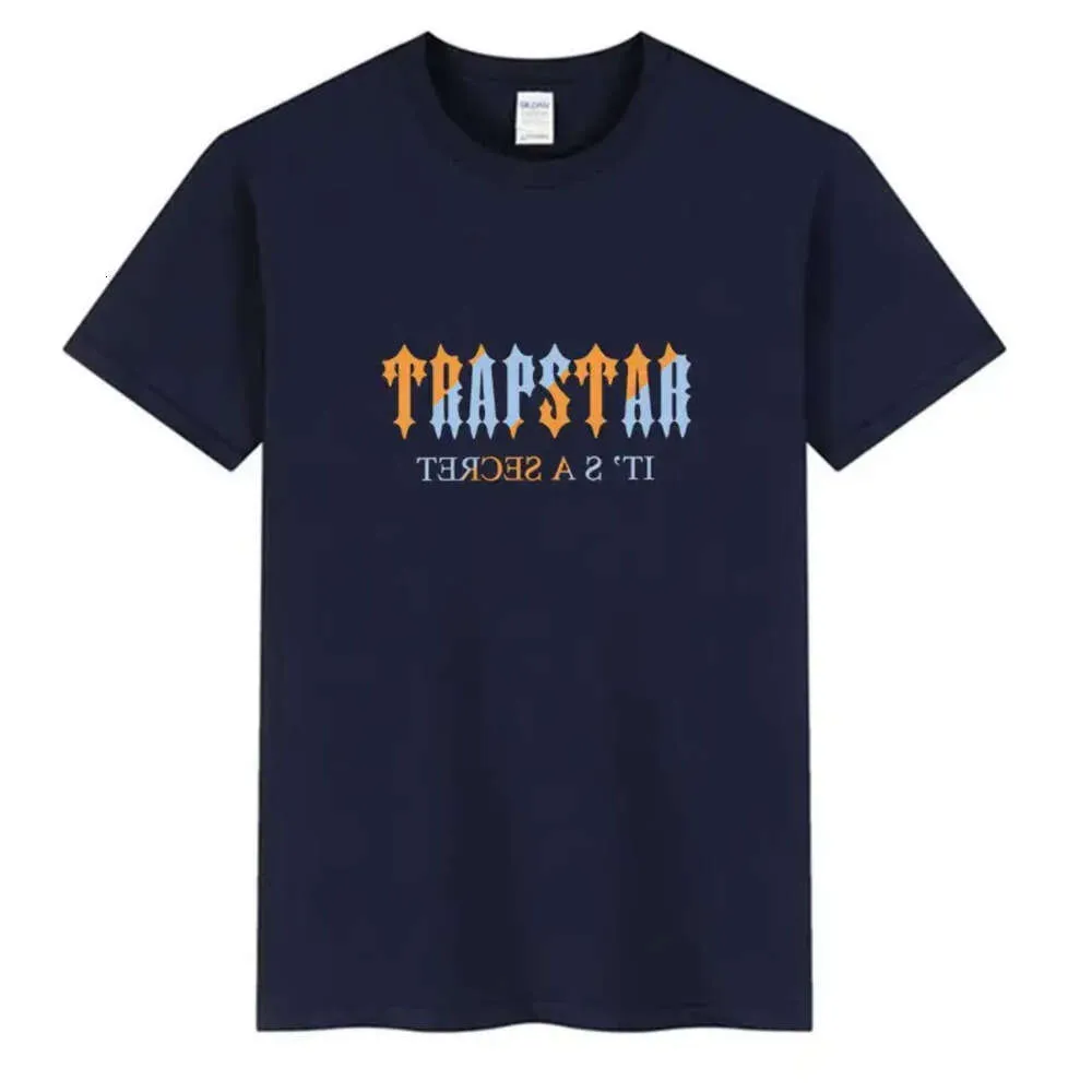 2023 Trapstar London Designer T-shirt Summer 3D Tee Tee Men's Women's Clothing Sport Fiess poliester Spandex