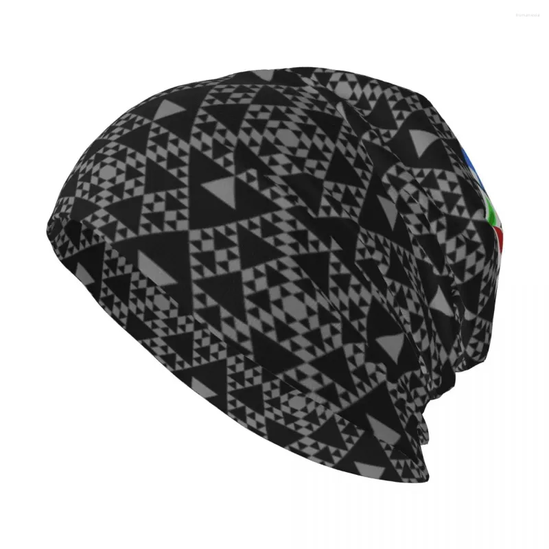 Berets CGI VFX Motion Capture Pattern Knit Hat Trucker Beach Bag |-F-| Woman Men's