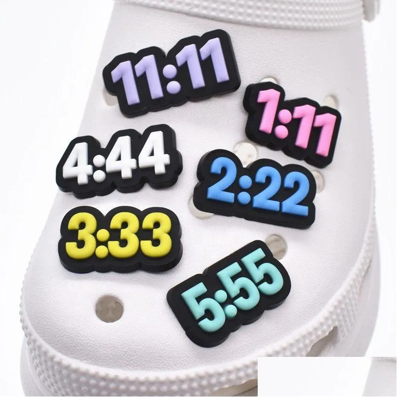 Cartoon Accessories Wholesale Kids Math Shoe Charms Back To School Clog Fit For Bracelets Drop Delivery Baby, Kids Maternity Cartoon P Dhs4W
