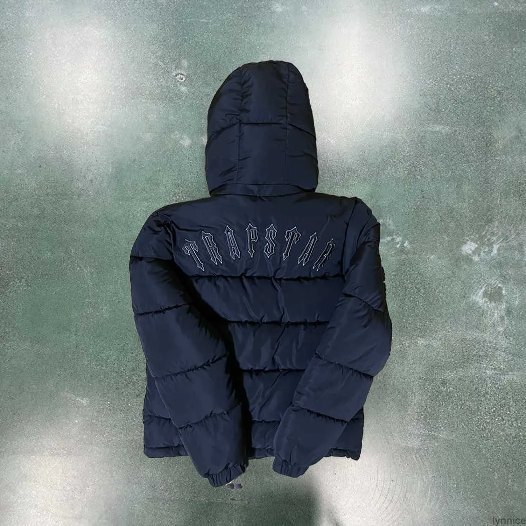 Trapstars Hooded Winter New Down Jacket American High Street Thick Thermal Ikdd