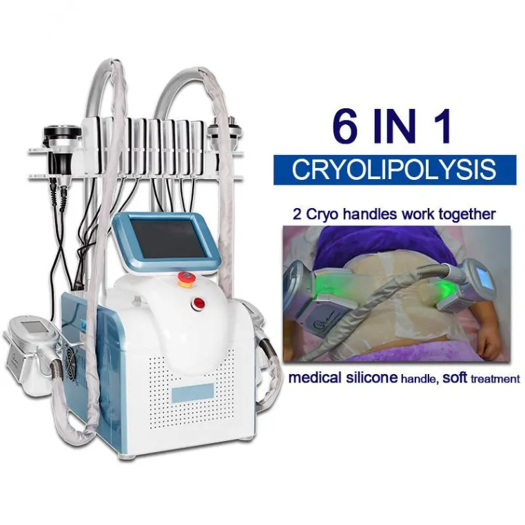 Minceur Machine Cryo Cool Cryothérapie Perte De Poids Machine Enlèvement De Graisse Ultrasonique Cavitation Mince Lipolaser Usage Domestique