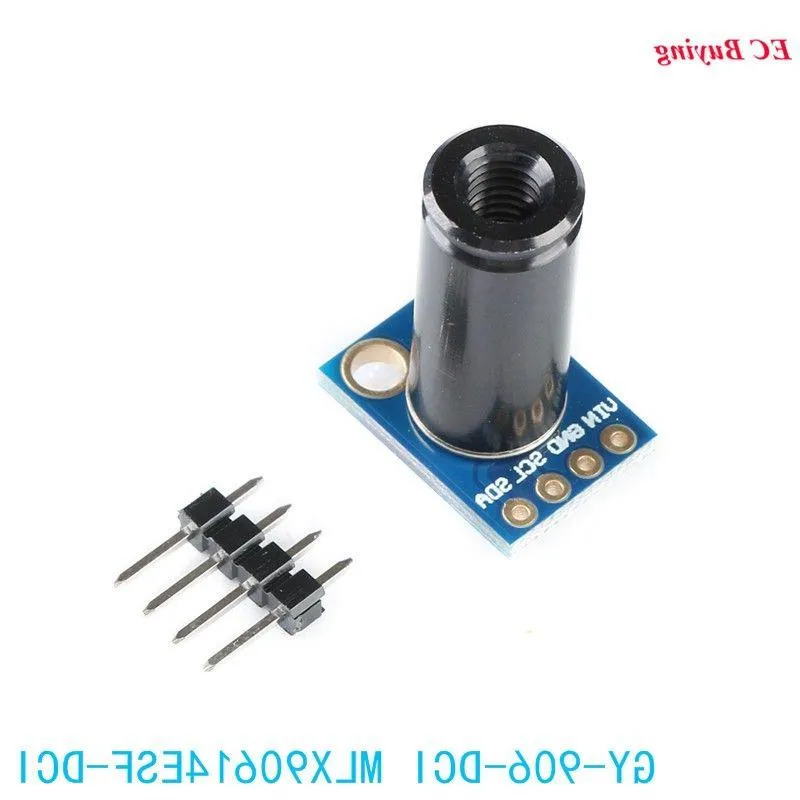 Freeshipping MLX90614ESF-DCI Sensor Module MLX90614 Infrared Temperature Sensors GY-906-DCI IIC Connector Long Distance Electronic DIY Wlkx