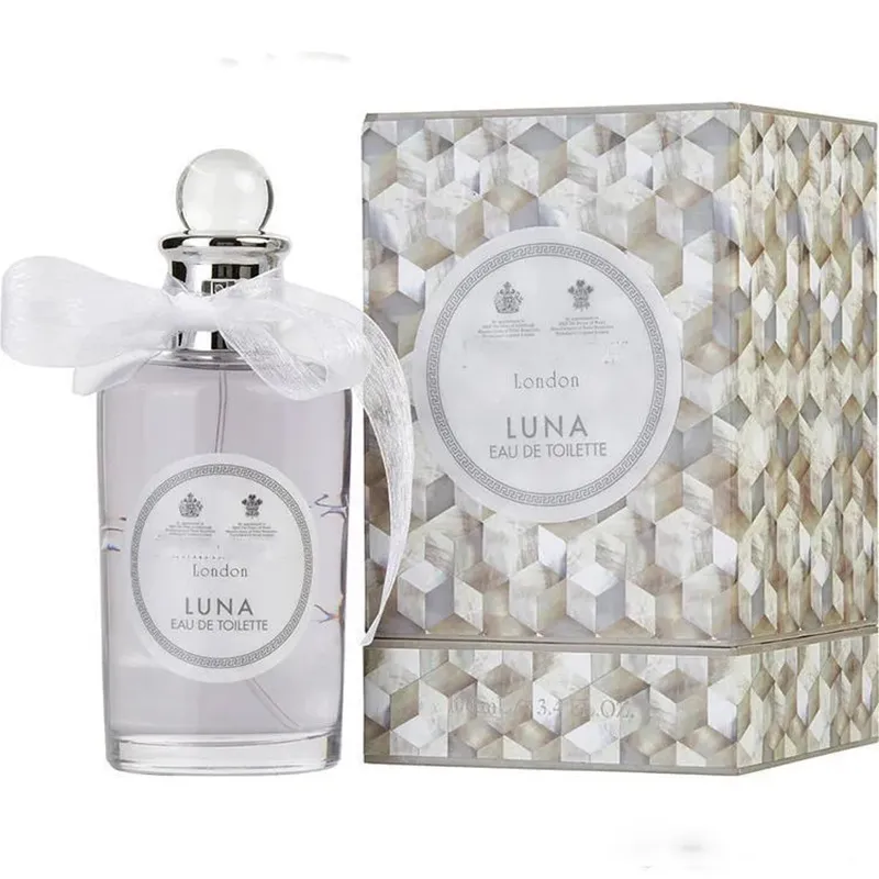 Perfumes Fragrances for Women LUNA EDT Spray Charming Cologne 100 ML Brand Natural Female Long Lasting Pleasant Scent for Gift 3.4 fl.oz Anti-perspirant Deodorant
