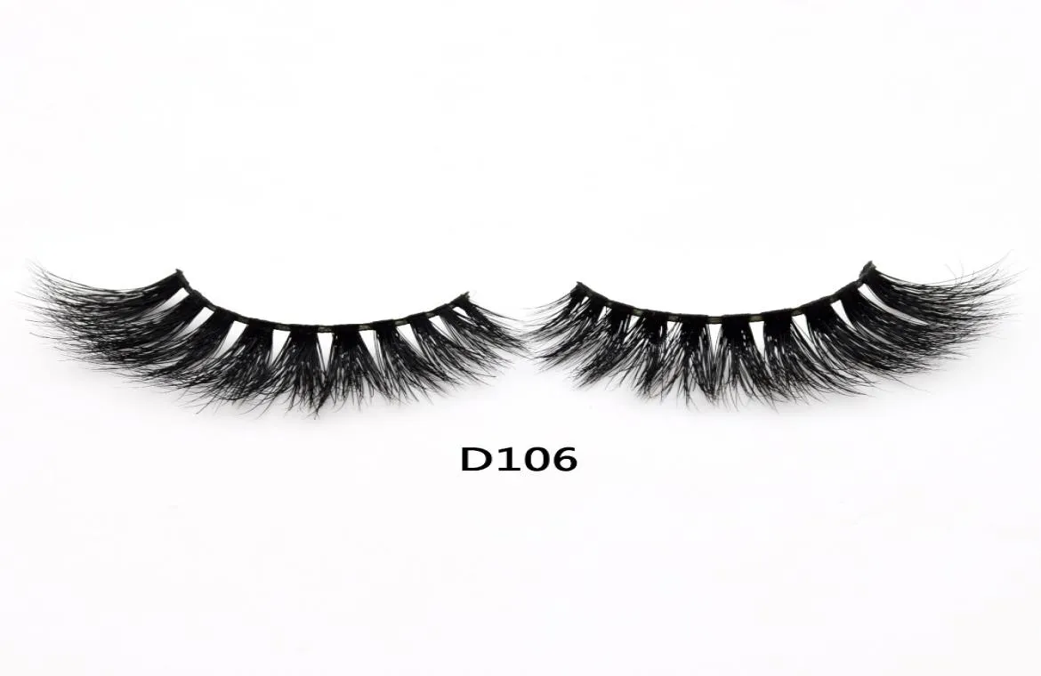 3D Real Mink Lashes Fur False Eyelashes Strip Tjock Fake Faux Eye Lashes Makeup Beauty 100 Handgjorda Glitter Packing With Log8148568