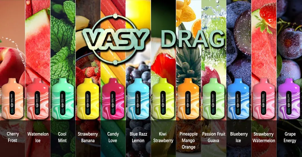 Wholesale Vasy Drag 10000 Puff Vaper Mini Rechargeable Lost E Cig Mary USA Best Price Fruit Flavor Waka Shisha Randm Disposable Electronic Vape Pen Hookah