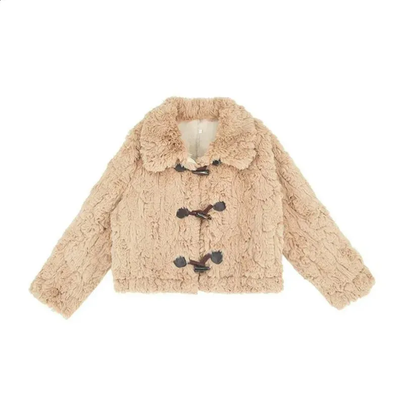 Faur de fourrure pour femmes synthétiques dames fox blanc manteau de fourrure de fur