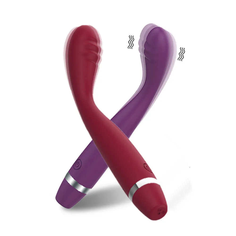 Vibromasseurs Vibromasseur point G pour débutants pour femmes 8 secondes jusqu'à l'orgasme Vibrations en forme de doigt Stimulation du clitoris et du mamelon_voghion.com