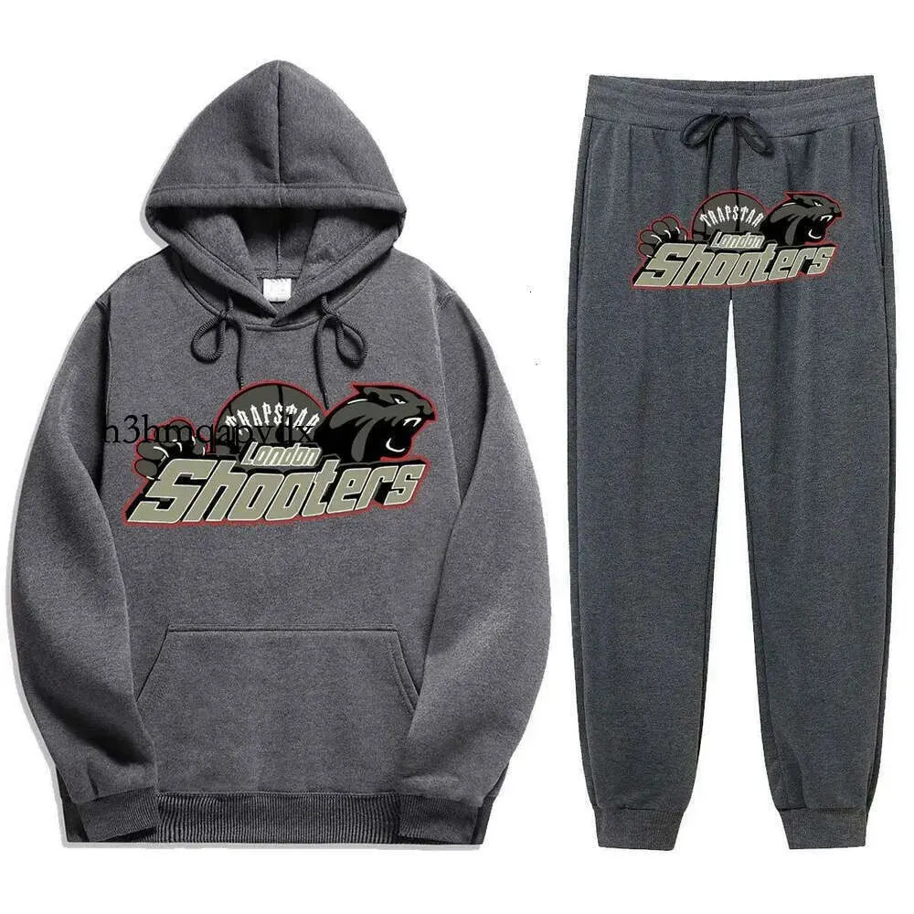 Hoodie Trapstar Full Tracksuit Rainbow Towel Embroidery Decoding Hooded