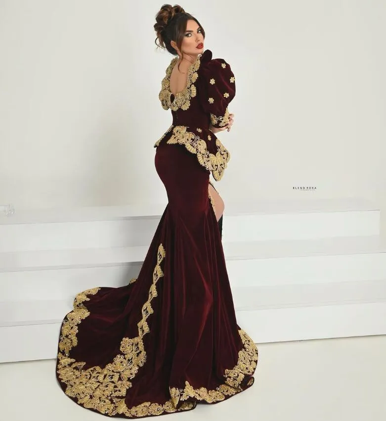 slim fit dress slacks Saloni | Fabienne Long Dress in Light Gold