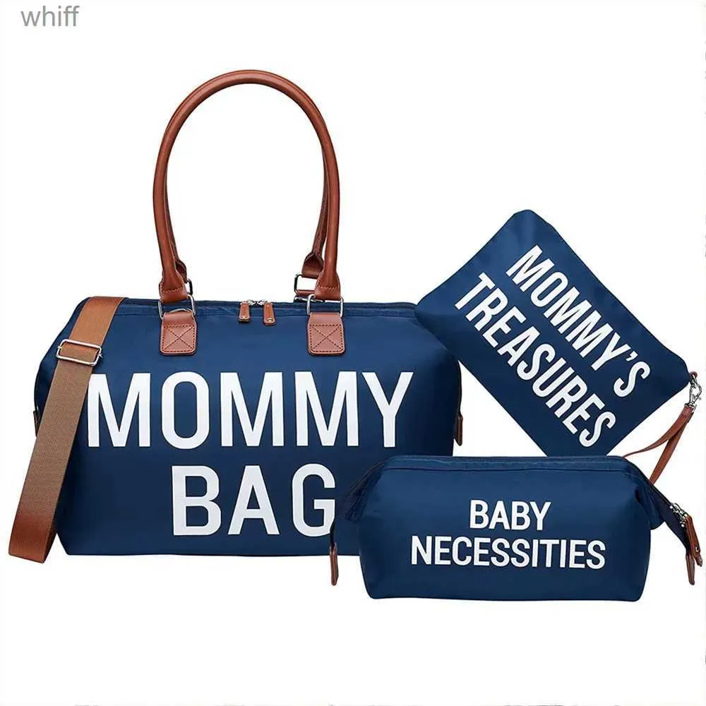 Сумки для подгузников Mama Tote Bag Подгузники для беременных Mommy Сумка большой емкости Женский органайзер для подгузников Сумка для коляски Уход за ребенком Путешествия Рюкзак Mom GiftsL231110